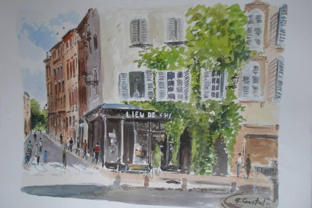 Logis De Sainte-Scarbes Apartment Toulouse Exterior photo